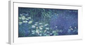 Water Lilies: Morning-Claude Monet-Framed Art Print