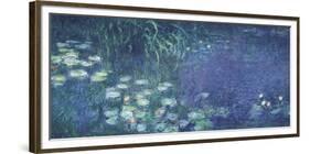 Water Lilies: Morning-Claude Monet-Framed Art Print