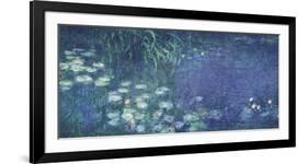 Water Lilies: Morning-Claude Monet-Framed Art Print