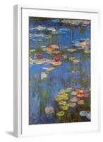 Water Lilies No. 3-Claude Monet-Framed Art Print