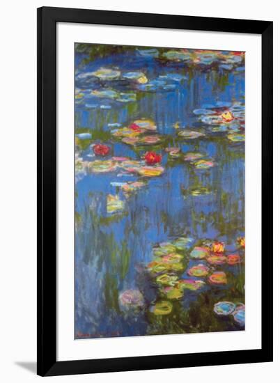 Water Lilies No. 3-Claude Monet-Framed Art Print