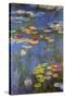 Water Lilies No. 3-Claude Monet-Stretched Canvas