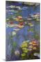 Water Lilies No. 3-Claude Monet-Mounted Art Print