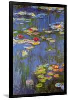 Water Lilies No. 3-Claude Monet-Framed Art Print