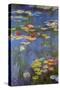 Water Lilies No. 3-Claude Monet-Stretched Canvas