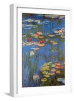 Water Lilies No. 3-Claude Monet-Framed Art Print