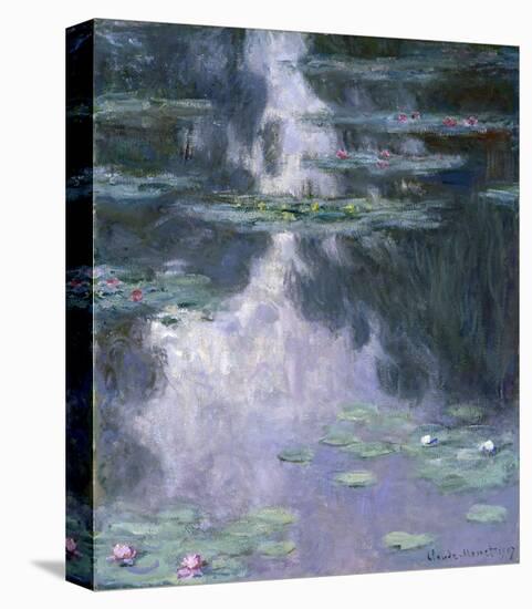 Water Lilies (Nympheas), 1907-Claude Monet-Stretched Canvas