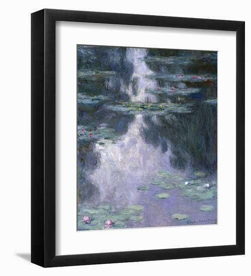 Water Lilies (Nympheas), 1907-Claude Monet-Framed Art Print