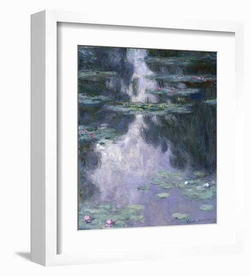 Water Lilies (Nympheas), 1907-Claude Monet-Framed Art Print