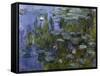 Water Lilies (Nympheas), 1918/1921-Claude Monet-Framed Stretched Canvas