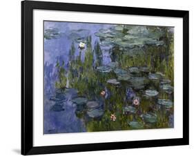 Water Lilies (Nympheas), 1918/1921-Claude Monet-Framed Giclee Print