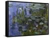 Water Lilies (Nympheas), 1918/1921-Claude Monet-Framed Stretched Canvas