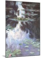 Water Lilies Nympheas, c.1907-Claude Monet-Mounted Art Print