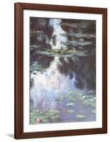 Water Lilies Nympheas, c.1907-Claude Monet-Framed Art Print