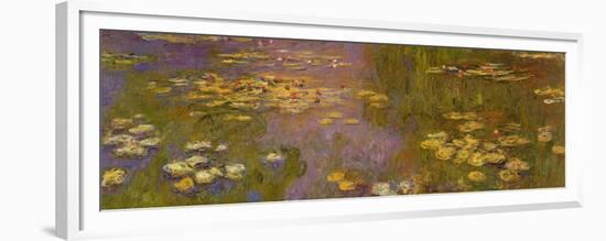 Water Lilies (Nymphéas), C.1915-26 (Oil on Canvas)-Claude Monet-Framed Premium Giclee Print