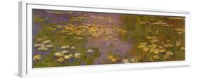 Water Lilies (Nymphéas), C.1915-26 (Oil on Canvas)-Claude Monet-Framed Premium Giclee Print