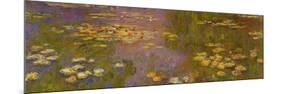 Water Lilies (Nymphéas), C.1915-26 (Oil on Canvas)-Claude Monet-Mounted Premium Giclee Print