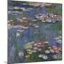 Water Lilies (Nymphéas), c.1916-Claude Monet-Mounted Art Print