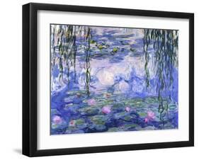 Water Lilies (Nymphéas), c.1916-Claude Monet-Framed Art Print