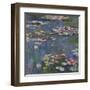 Water Lilies (Nymphéas), c.1916-Claude Monet-Framed Art Print