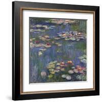 Water Lilies (Nymphéas), c.1916-Claude Monet-Framed Art Print