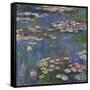 Water Lilies (Nymphéas), c.1916-Claude Monet-Framed Stretched Canvas