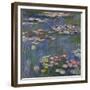 Water Lilies (Nymphéas), c.1916-Claude Monet-Framed Premium Giclee Print