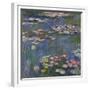 Water Lilies (Nymphéas), c.1916-Claude Monet-Framed Premium Giclee Print