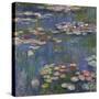 Water Lilies (Nymphéas), c.1916-Claude Monet-Stretched Canvas