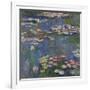 Water Lilies (Nymphéas), c.1916-Claude Monet-Framed Premium Giclee Print