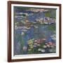 Water Lilies (Nymphéas), c.1916-Claude Monet-Framed Art Print