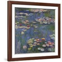 Water Lilies (Nymphéas), c.1916-Claude Monet-Framed Art Print