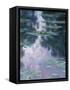 Water Lilies (Nympheas)-Claude Monet-Framed Stretched Canvas