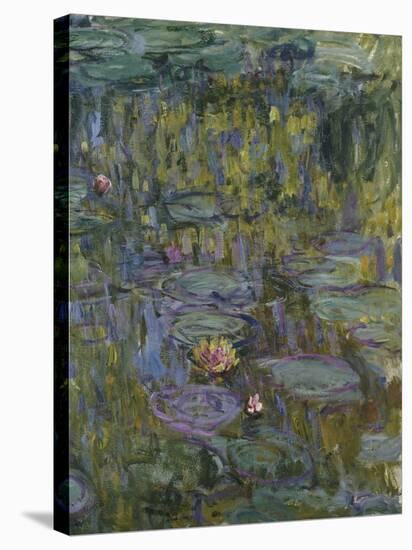 Water Lilies, Nympheas-Claude Monet-Stretched Canvas