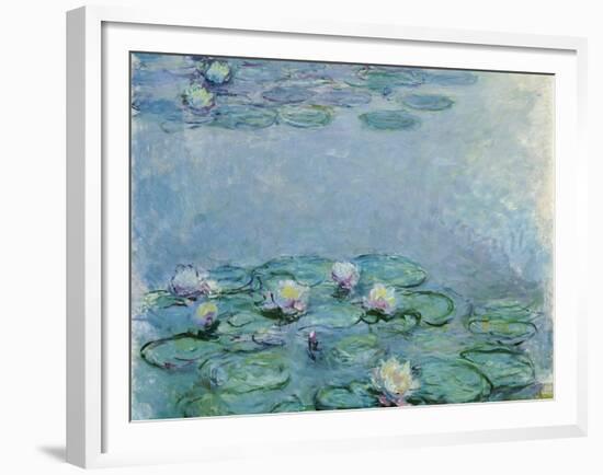 Water Lilies, Nympheas-Claude Monet-Framed Giclee Print