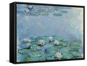 Water Lilies, Nympheas-Claude Monet-Framed Stretched Canvas