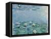 Water Lilies, Nympheas-Claude Monet-Framed Stretched Canvas