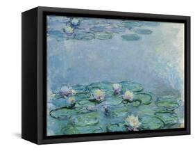 Water Lilies, Nympheas-Claude Monet-Framed Stretched Canvas