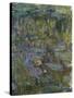 Water Lilies (Nympheas)-Claude Monet-Stretched Canvas