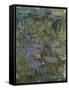 Water Lilies (Nympheas)-Claude Monet-Framed Stretched Canvas