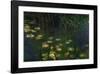 Water Lilies of the Orangerie as Giverny-Claude Monet-Framed Art Print