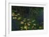 Water Lilies of the Orangerie as Giverny-Claude Monet-Framed Art Print