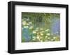 Water Lilies of the Orangerie as Giverny-Claude Monet-Framed Art Print