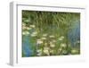 Water Lilies of the Orangerie as Giverny-Claude Monet-Framed Art Print