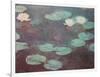 Water lilies (or Nympheas)-Claude Monet-Framed Art Print