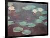 Water lilies (or Nympheas)-Claude Monet-Framed Art Print