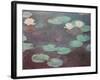 Water lilies (or Nympheas)-Claude Monet-Framed Art Print