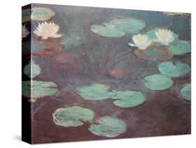 Water lilies (or Nympheas)-Claude Monet-Stretched Canvas