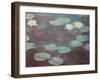 Water lilies (or Nympheas)-Claude Monet-Framed Art Print