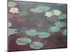 Water lilies (or Nympheas)-Claude Monet-Mounted Art Print